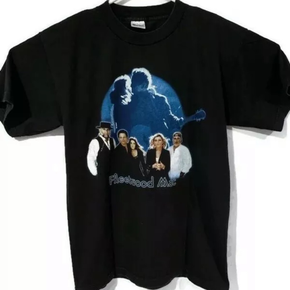 Vintage Fleetwood Mac 90s Tour t shirt black